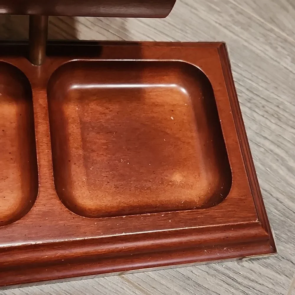 Vintage 1996 Bombay Company Gentleman's Jewelry Caddy
